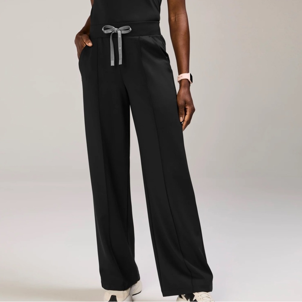 Figs High Waisted Salina FORMx Wide Leg Scrub Pants